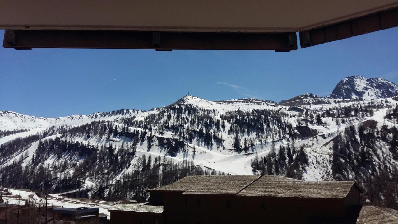 Appartement 2 Pieces Avec Terrasse Et Vue Sur Les Pistes à Isola 2000 Extérieur photo