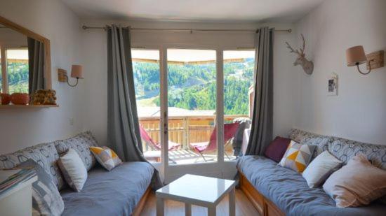 Appartement 2 Pieces Avec Terrasse Et Vue Sur Les Pistes à Isola 2000 Extérieur photo