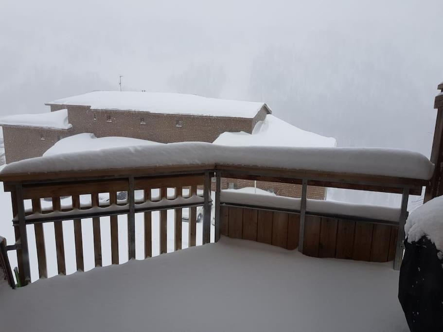 Appartement 2 Pieces Avec Terrasse Et Vue Sur Les Pistes à Isola 2000 Extérieur photo